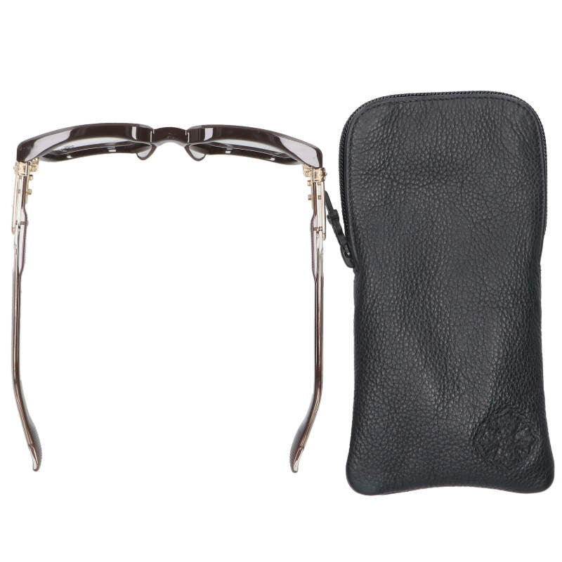 Chrome Hearts Brown Gold Cross Wellington
