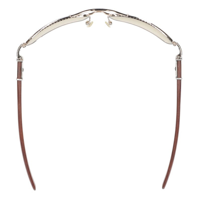 Chrome Hearts HERMAN Cross Motif Mahogany Wood Size ONE SIZE
