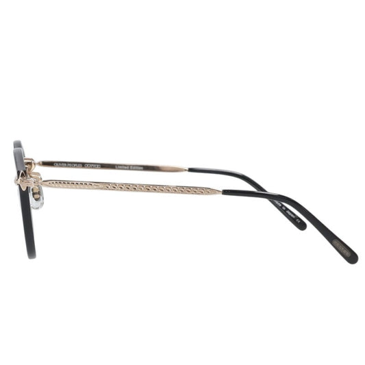 OLIVER PEOPLES 505 Miyabi Round Glasses Black/Silver Size 47