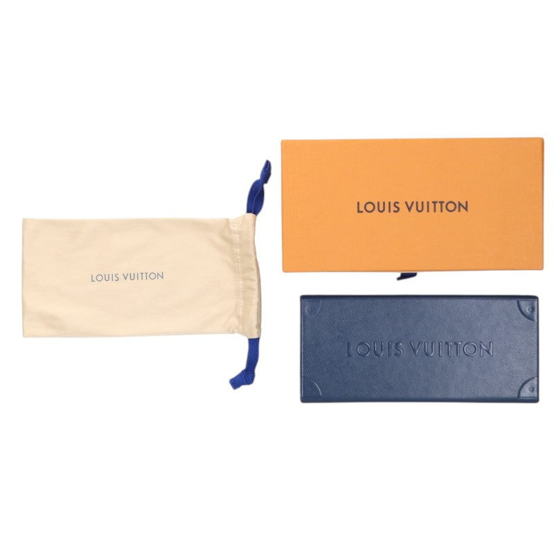 LOUISVUITTON My LV Chain Round Sunglasses Gold Size 49