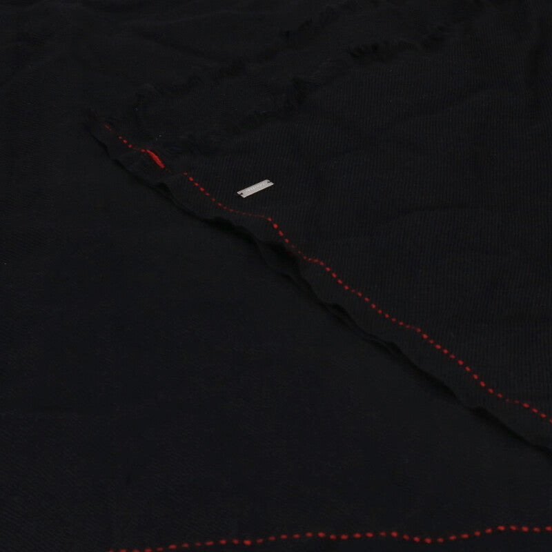 Dior HOMME Black Cashmere Blend Stitch Scarf Size ONE SIZE
