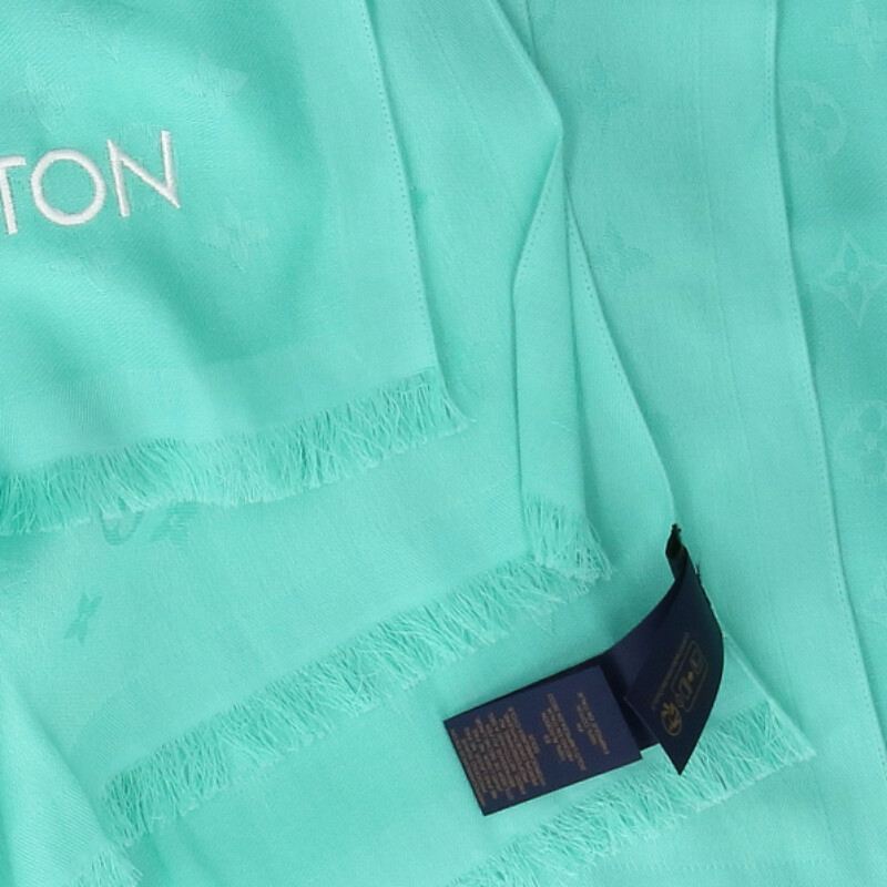 LOUISVUITTON Monogram Essentiel Cotton Fringe Size ONE SIZE
