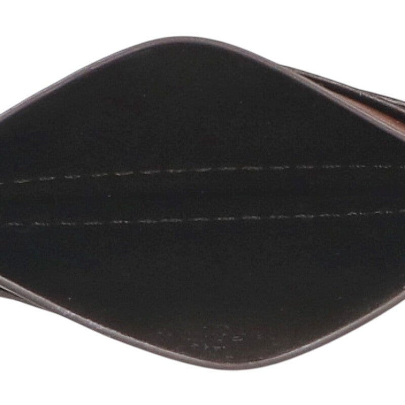 Berluti Front Logo Design Card Case Brown Size ONE SIZE