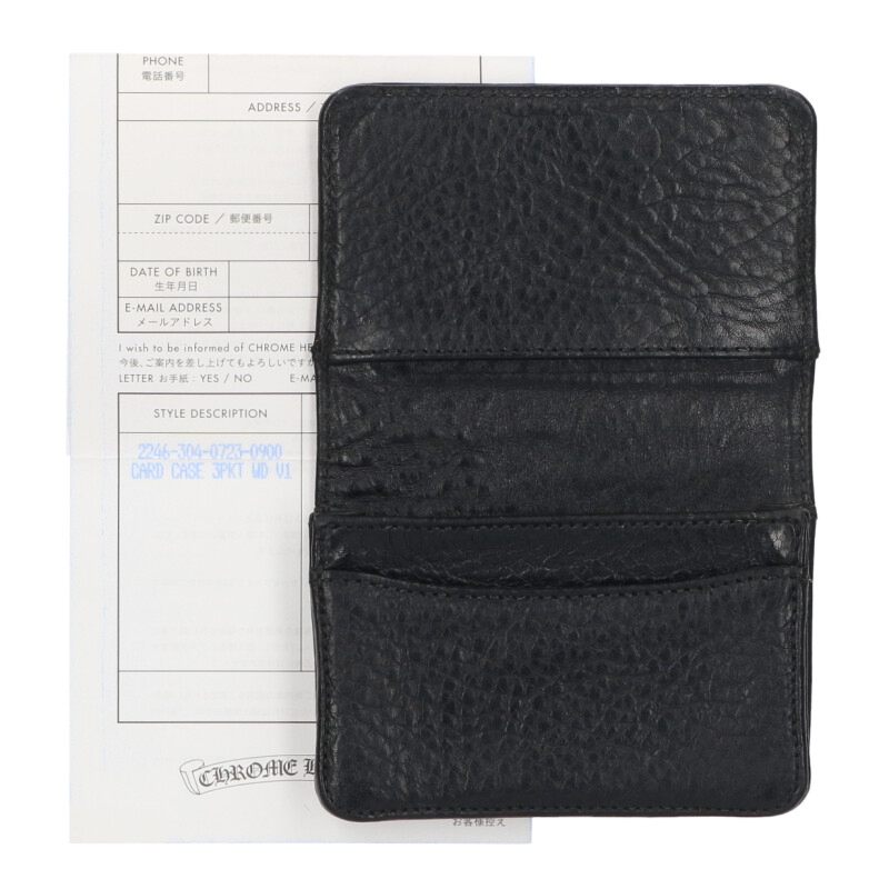 CRD Arch Logo Plate 3-Pkt Leather Card Case Size ONE SIZE
