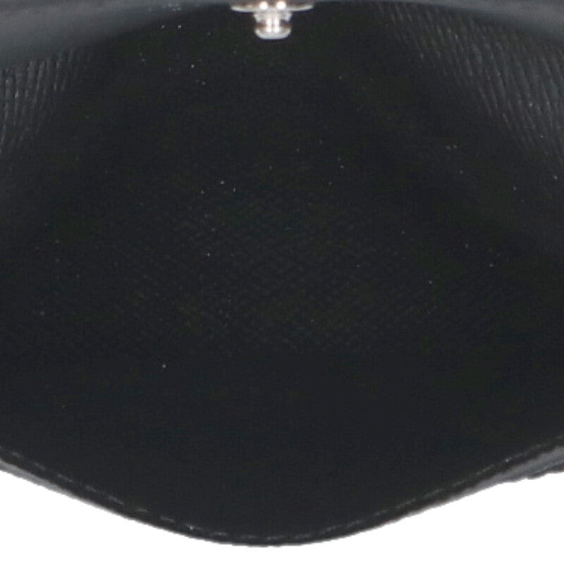 LOUISVUITTON M64595 Black Card Case Size ONE SIZE