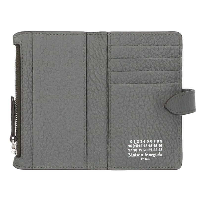 Maison Margiela Gray 4-Stitch Coin & Card Case Size ONE SIZE