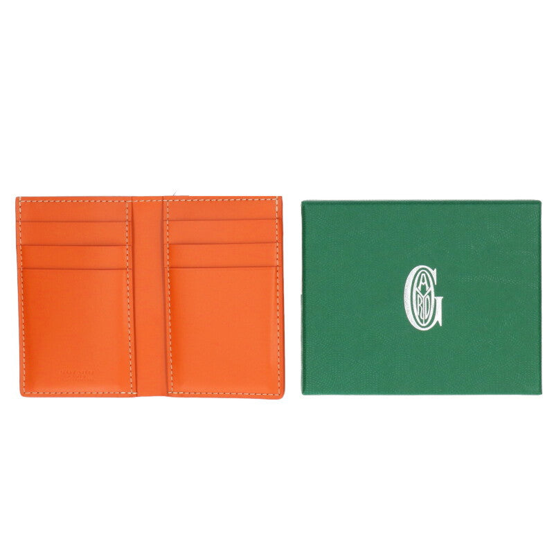 GOYARD Saint Pierre Card Case Orange Size ONE SIZE