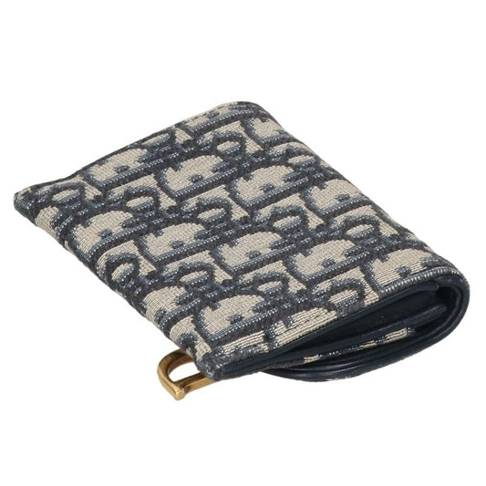 Christian Dior Oblique Saddle Holder Multi Card Case Size ONE SIZE