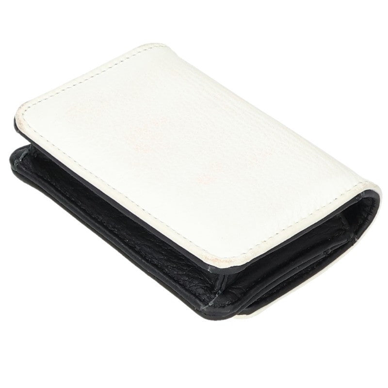 Chrome Hearts CRD Arch Logo Plate 3-Pocket Leather Card Case