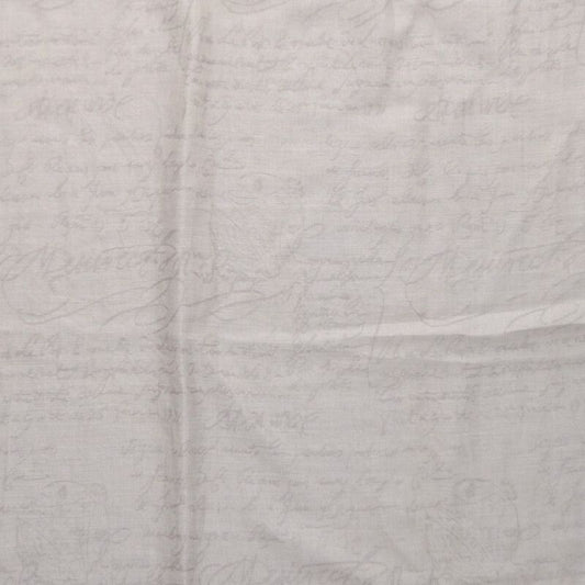 Berluti Cotton Cashmere Silk Calligraphy Scarf Size ONE SIZE