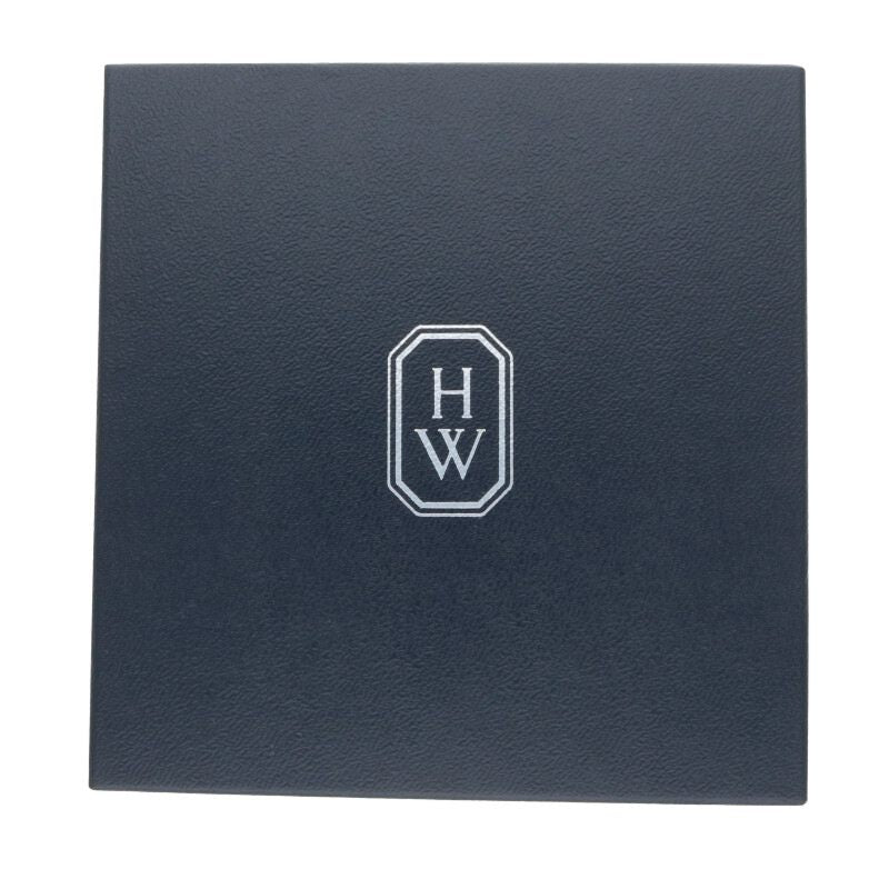 HARRY WINSTON K18WG Premier Square Cut Diamond Cufflinks