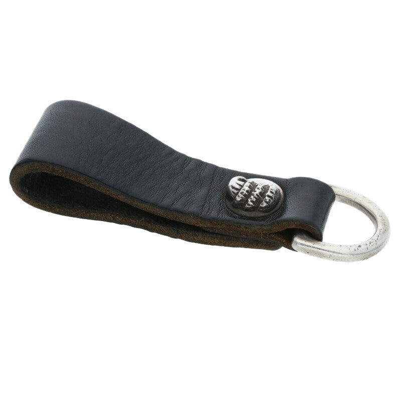 Chrome Hearts Crow Ball Belt Loop Black x Silver