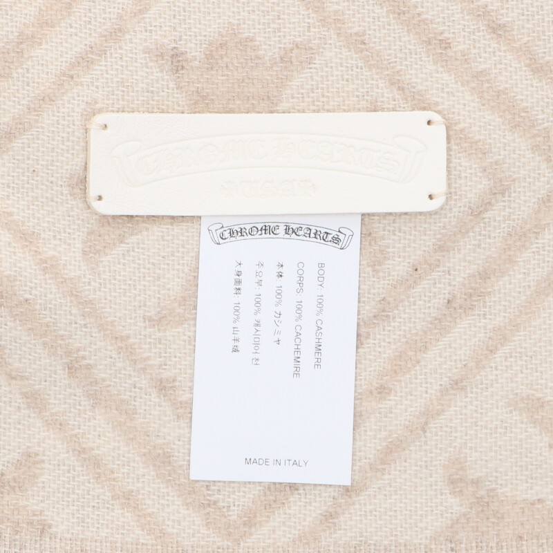 Chrome Hearts CH Plus Cashmere Large Stole