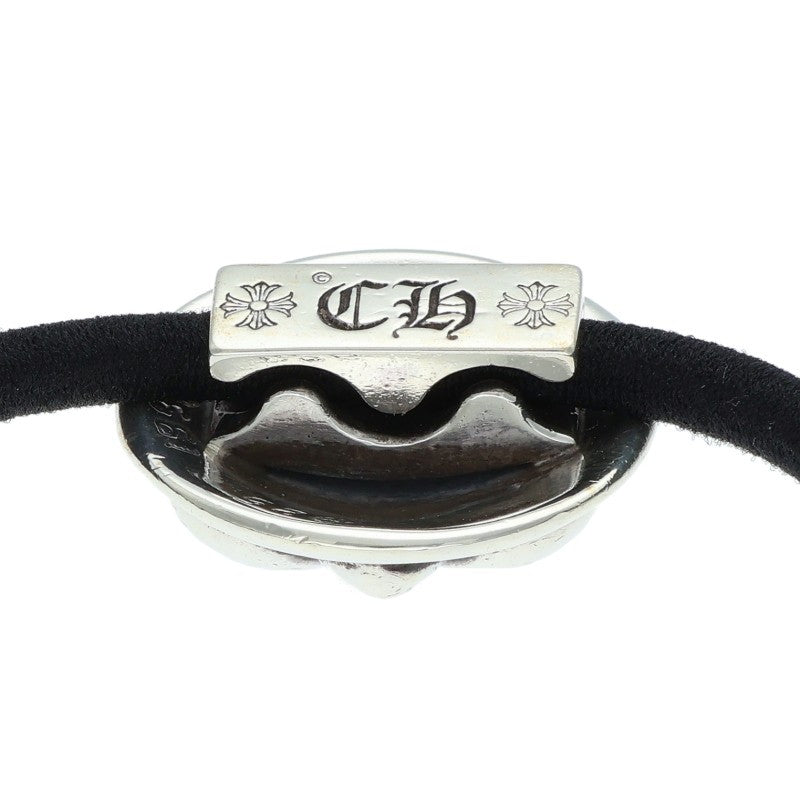 Chrome Hearts Flared button hair tie Silver x Black