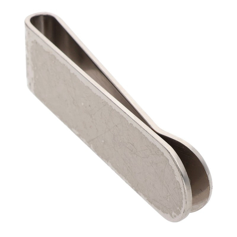 Saint Laurent Paris Logo Silver Money Clip Silver One Size