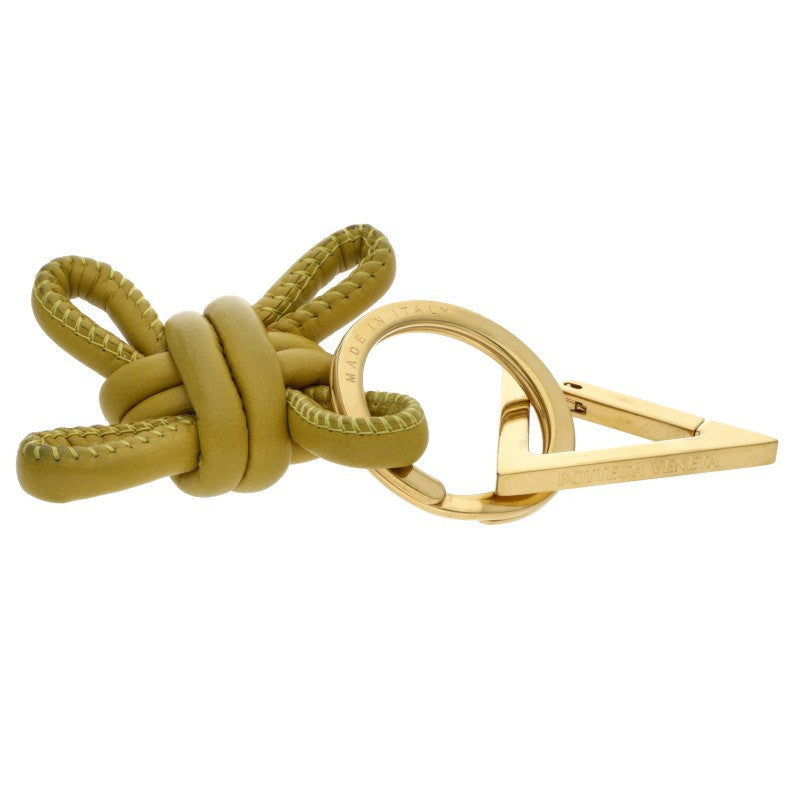 BOTTEGA VENETA Triangle Hook Leather Key Ring Size ONE SIZE