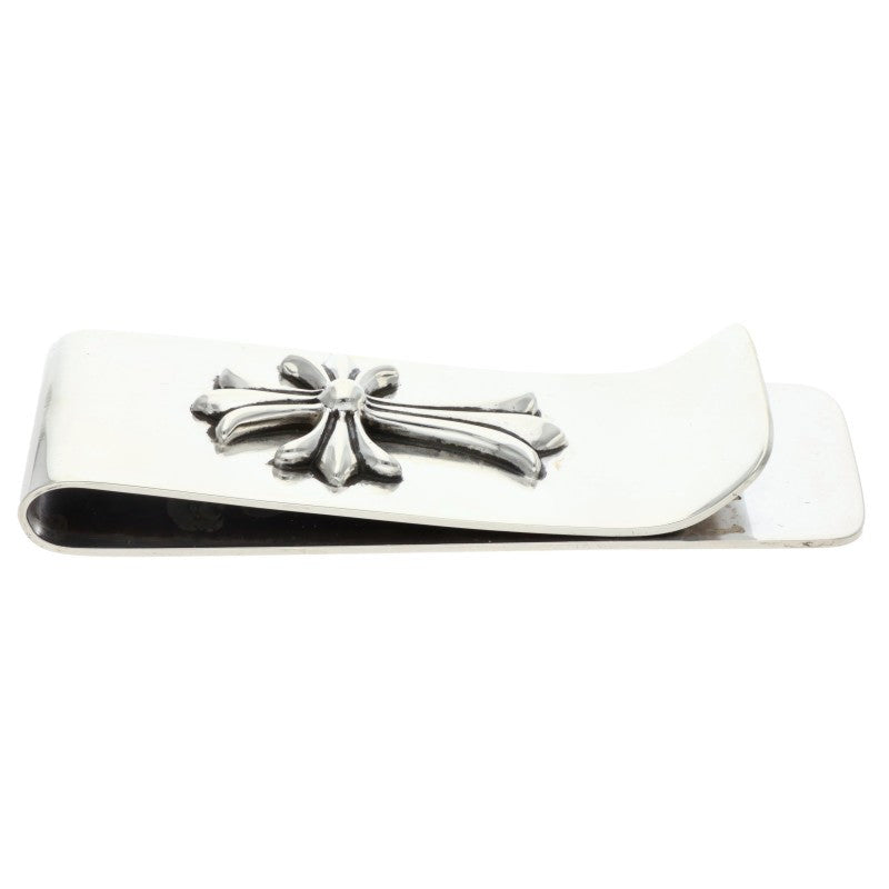 Chrome Hearts CH Cross Motif Money Clip Silver Size ONE SIZE
