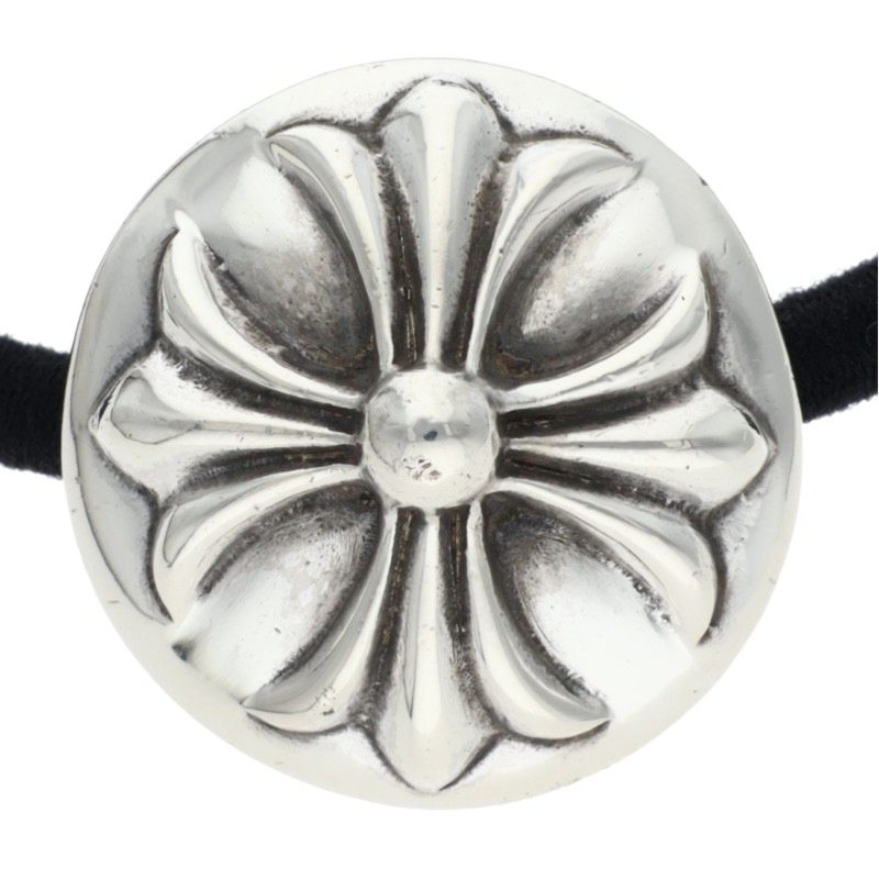 Chrome Hearts Cross Ball Silver Hair Tie 925
