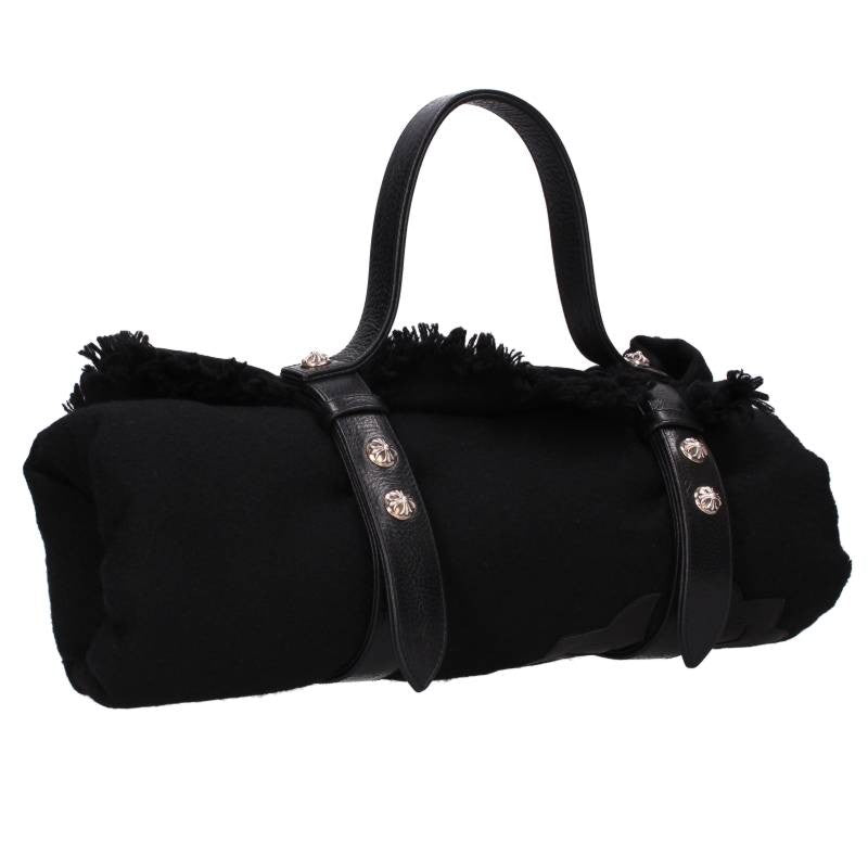 Chrome Hearts Cross Patch Leather Cashmere
