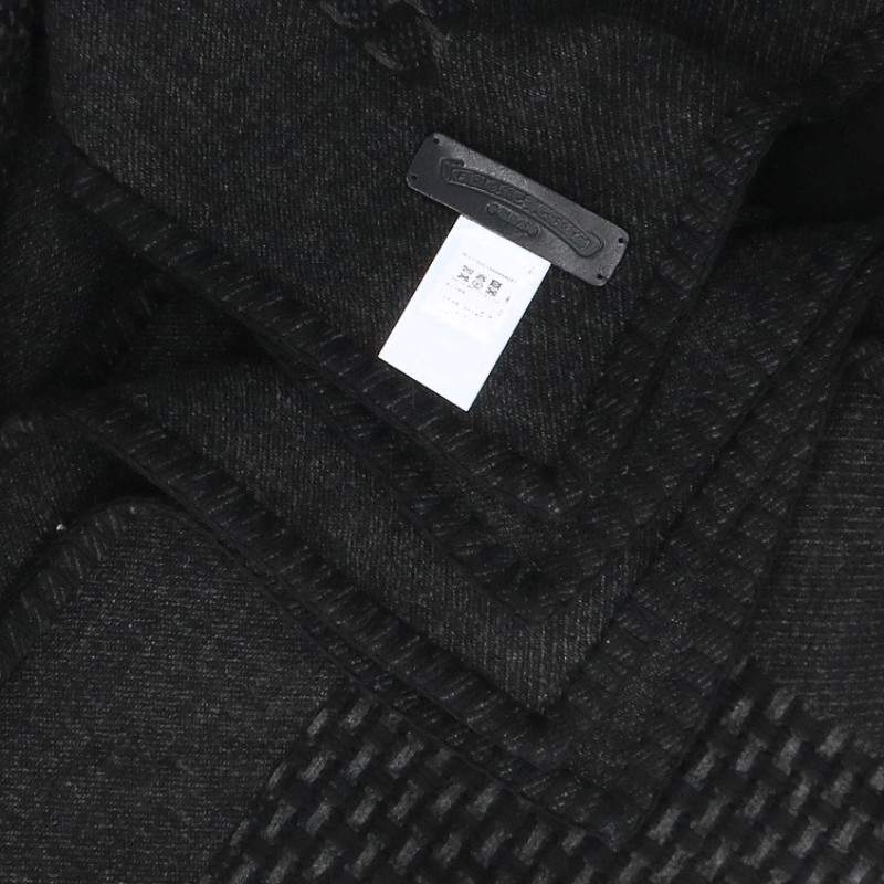 Chrome Hearts CH Plus Cashmere Leather Blanket