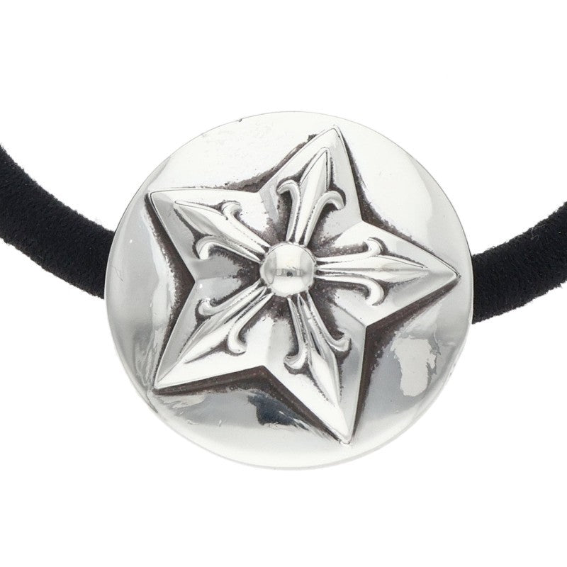 Chrome Hearts Star Button Hair Tie Silver