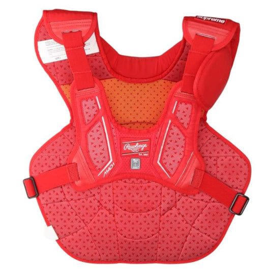 SUPREME 20SS Rawlings Chest Protector Red Ring Size ONE SIZE