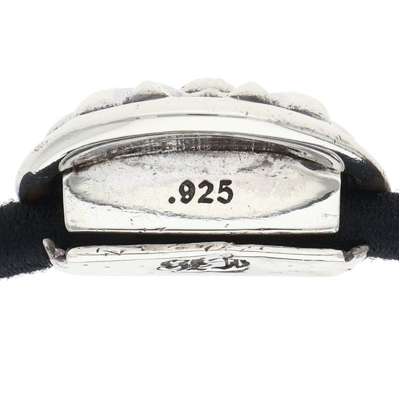 Chrome Hearts Crossball Button Old Silver Concho Hair Tie