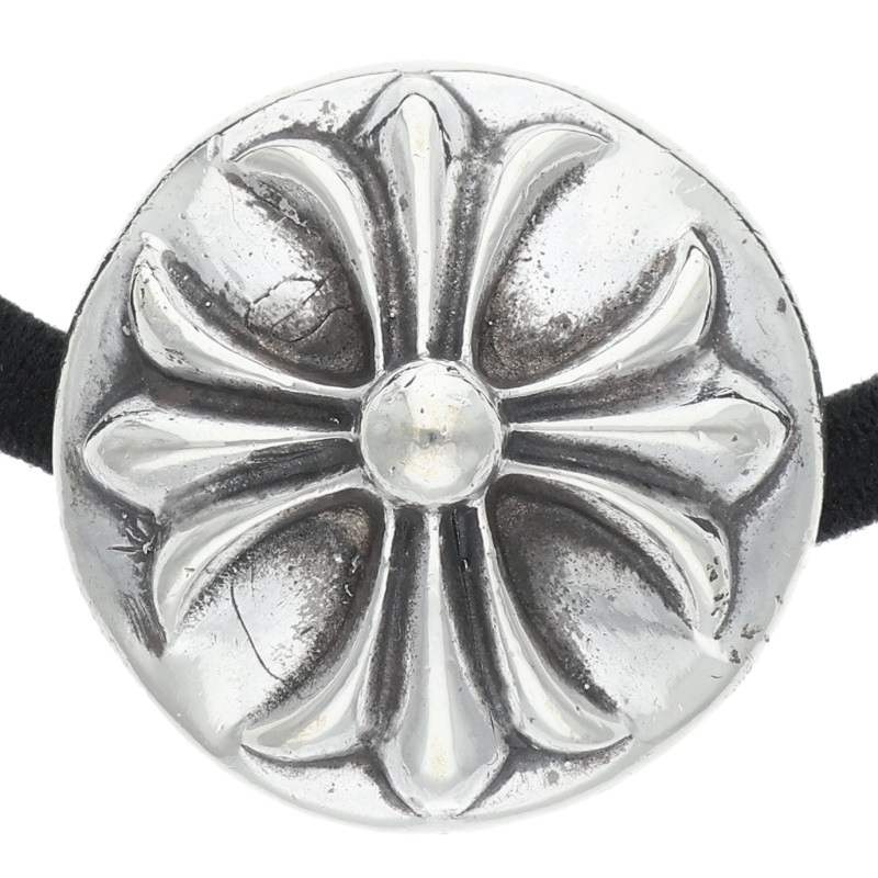 Chrome Hearts Cross Ball 925 Silver Hair Tie Size ONE SIZE