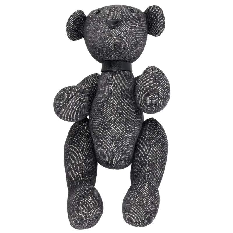 GUCCI GG Canvas Teddy Bear Black