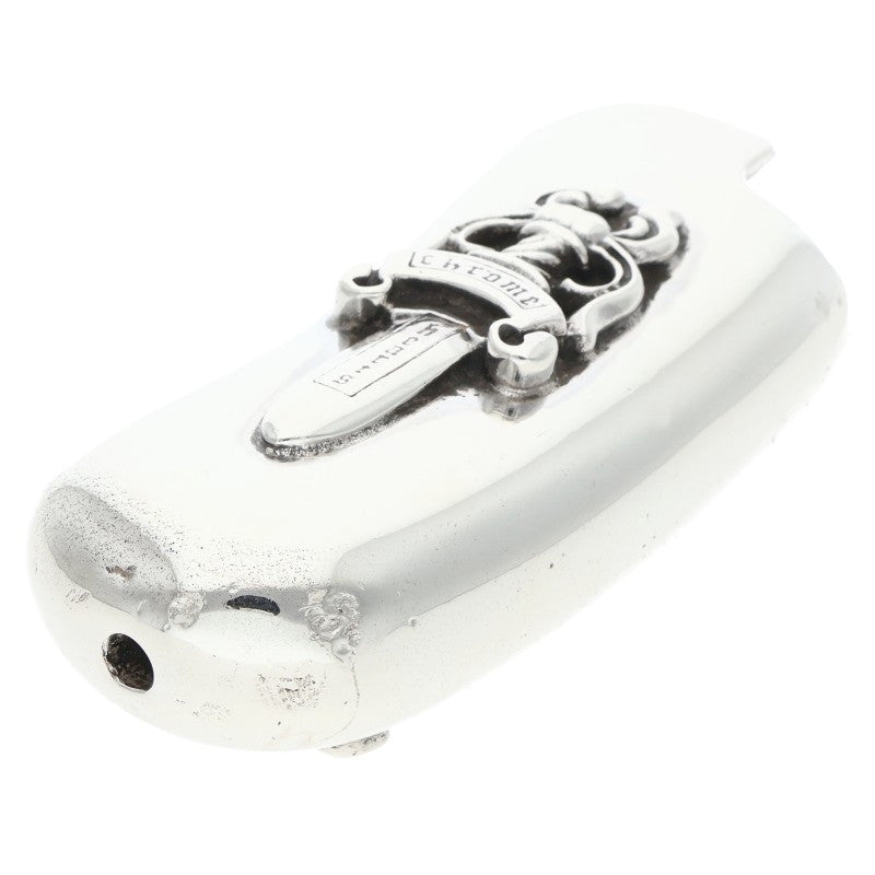 Chrome Hearts Beans Sterling Silver Lighter Case