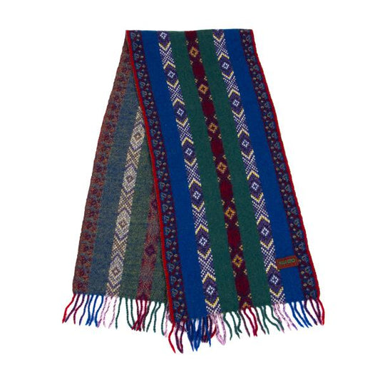 KENZO Jacquard Checkered Stole Multi