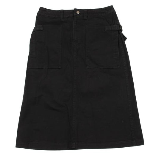 FINAL HOME Pocket Belt Design Skirt Black Size M