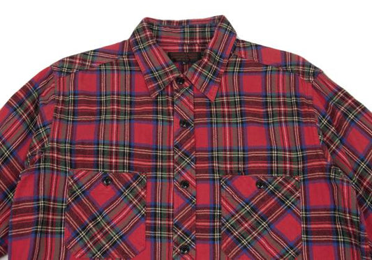 ENGINEERED GARMENTS Tartan Check Flannel Shirt Size L