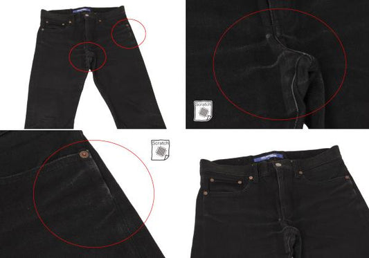 Junya Watanabe Man Corduroy Waist Cotton Pants Black Size S
