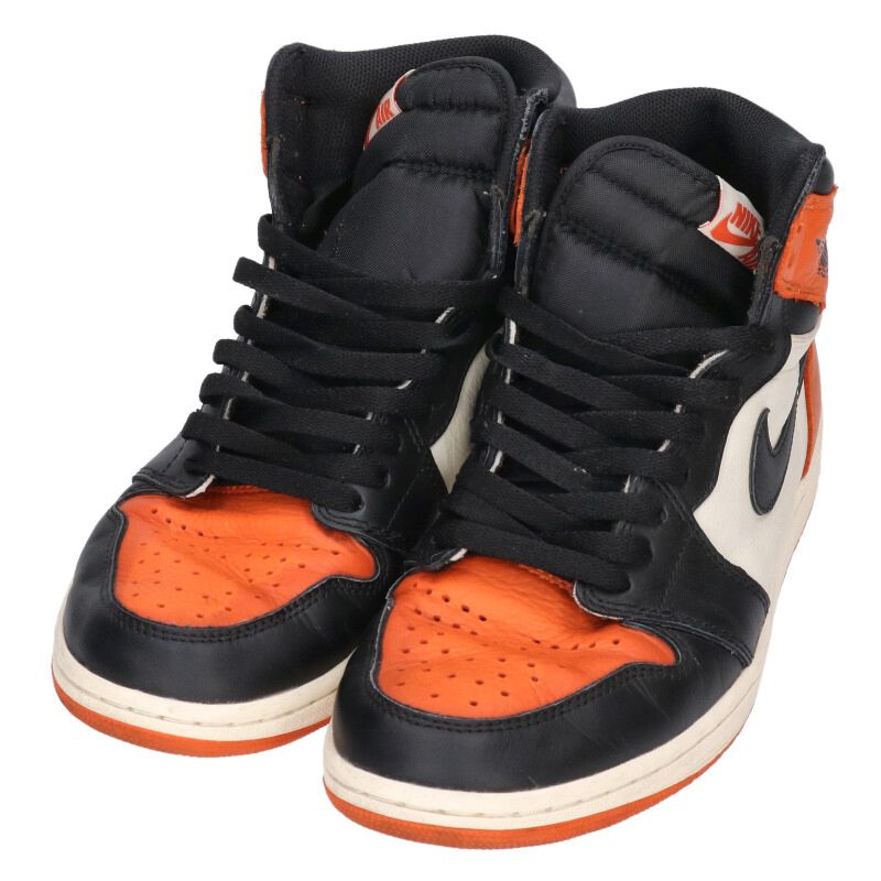 Nike Sneakers Black x Orange x White Size 27cm