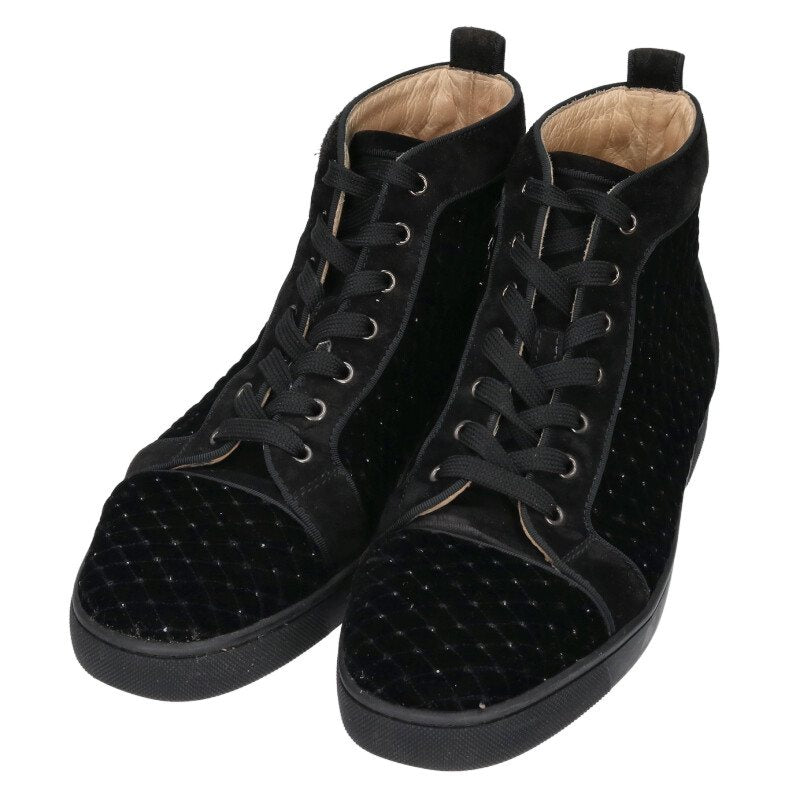Christian Louboutin Rhinestone Sneakers Black Size EU 42