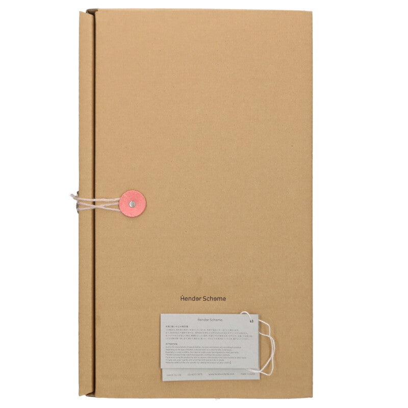 Hender Scheme Citizen Trainer Leather Low White Size 4