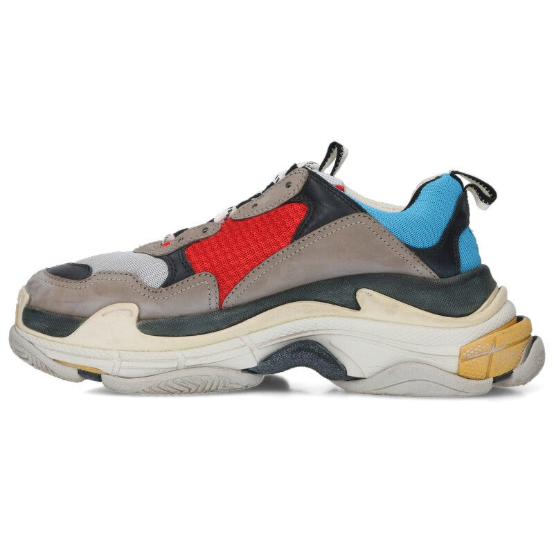 Balenciaga TRIPLE S Sneakers White x Red x Yellow Size 41