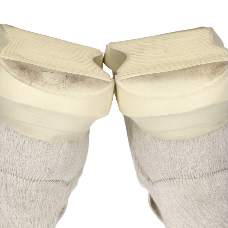 Rick Owens FUR GETH RUNNER Sneakers White Size 42