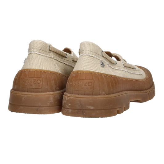 KENZO KENZO-Gobi Lace-Up Slip-On Sneakers Beige Size 10.5
