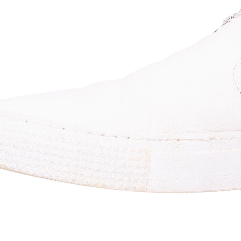 Chrome Hearts SLIP ON BLK CALF CH+ Dagger Slip-On Size 6.5