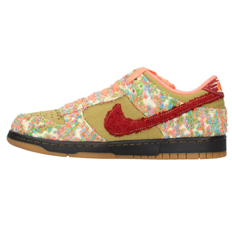 NIKE Dunk Low Pink Khaki Multi Size 11