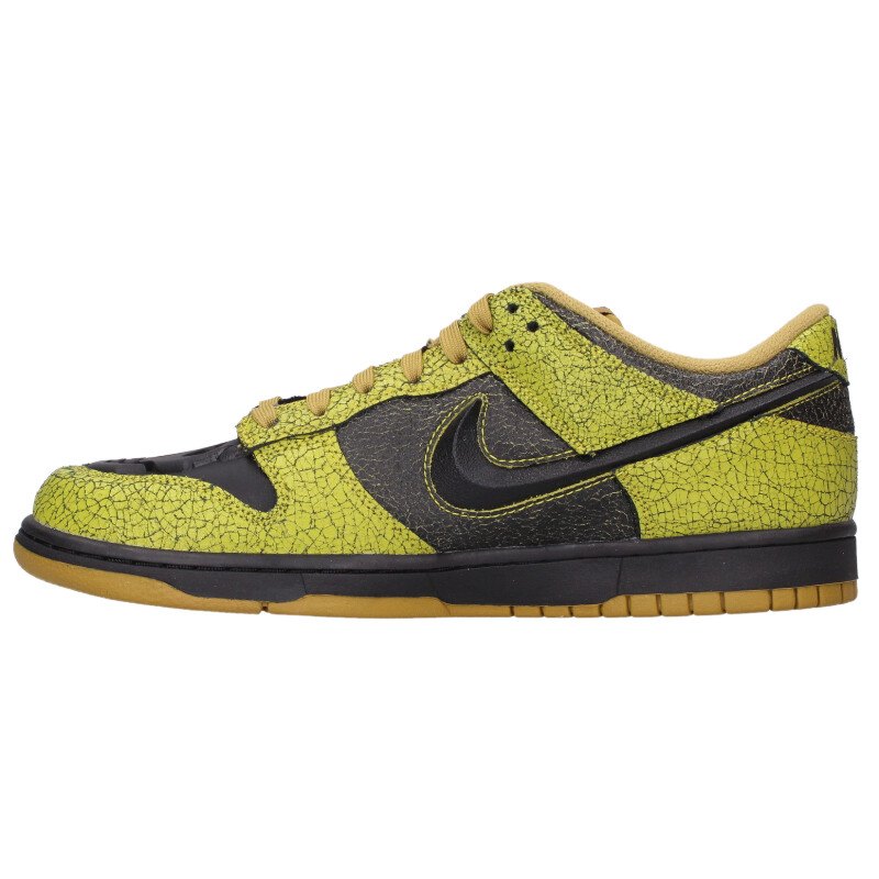 NIKE Dunk Low Retro QS Bright Cactus Black Curry Size 11