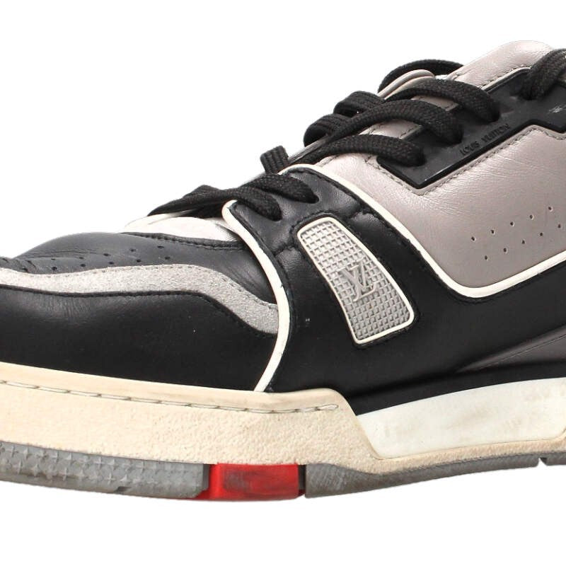 Louis Vuitton LV Sneakers Gray x Black x Red Size 9