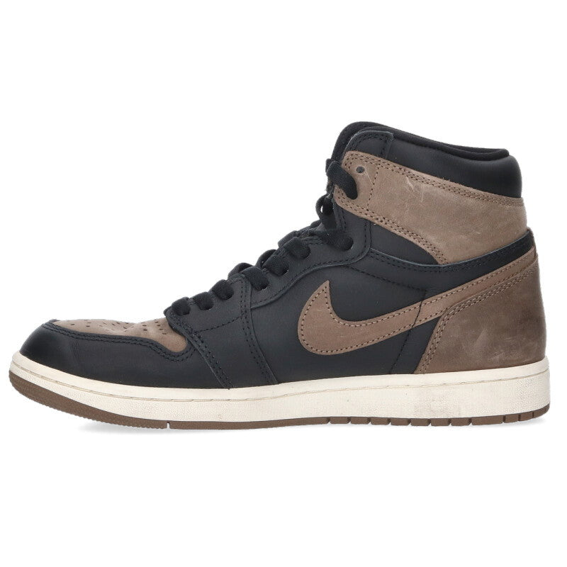 NIKE Air Jordan 1 Mid Palomino Brown/Black Size 9