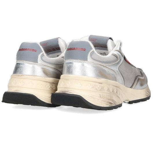 DSQUARED Sprinter Mesh Sneakers Gray Size 9.5