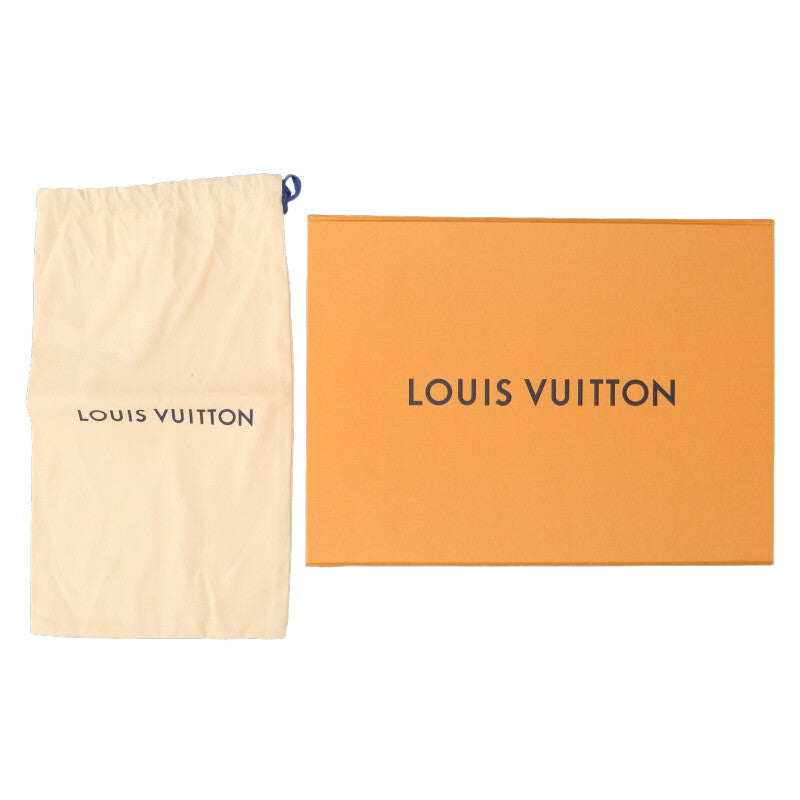 LOUISVUITTON Rivoli Monogram Leather Low-Cut Sneakers Size 7