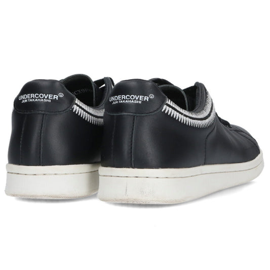 UNDERCOVER Embroidered Leather Low-Cut Blk Size 8
