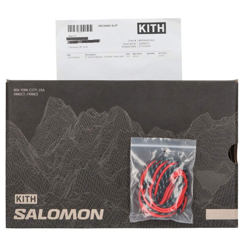 KITH x Salomon Low-Cut Sneakers Size 10.5