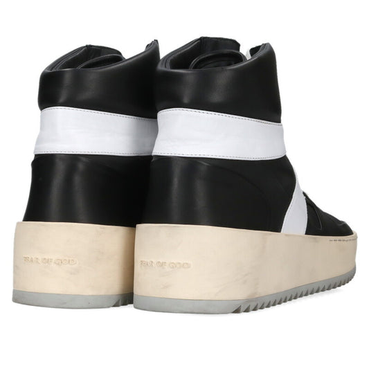 FEAR OF GOD Basketball High-Top Sneaker Black/White Size 8.5